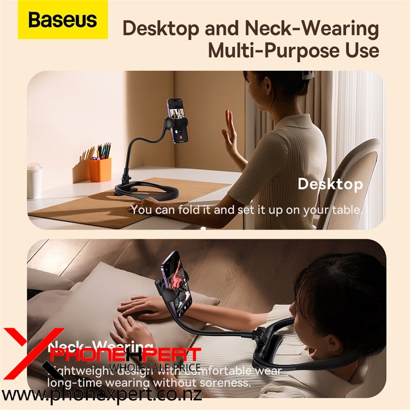 Baseus Lazy Neck Phone Holder for 5.4-6.9 inches - Image 12