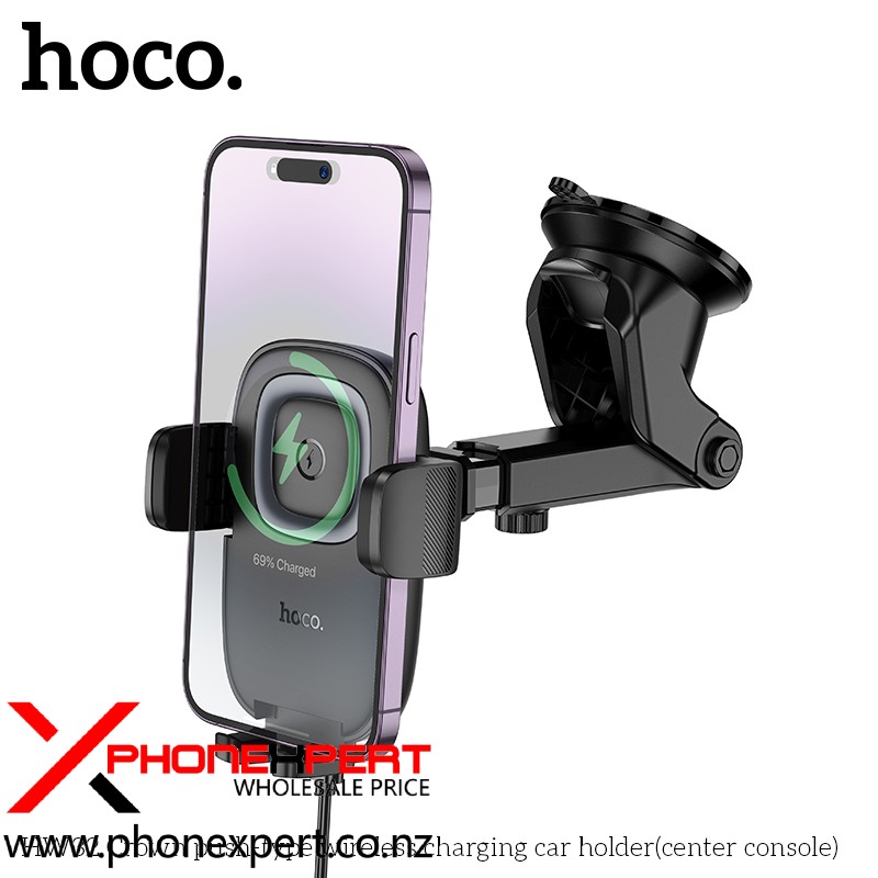 HOCO HW32 Car Wireless Fast Charging Phone Holder - Image 8