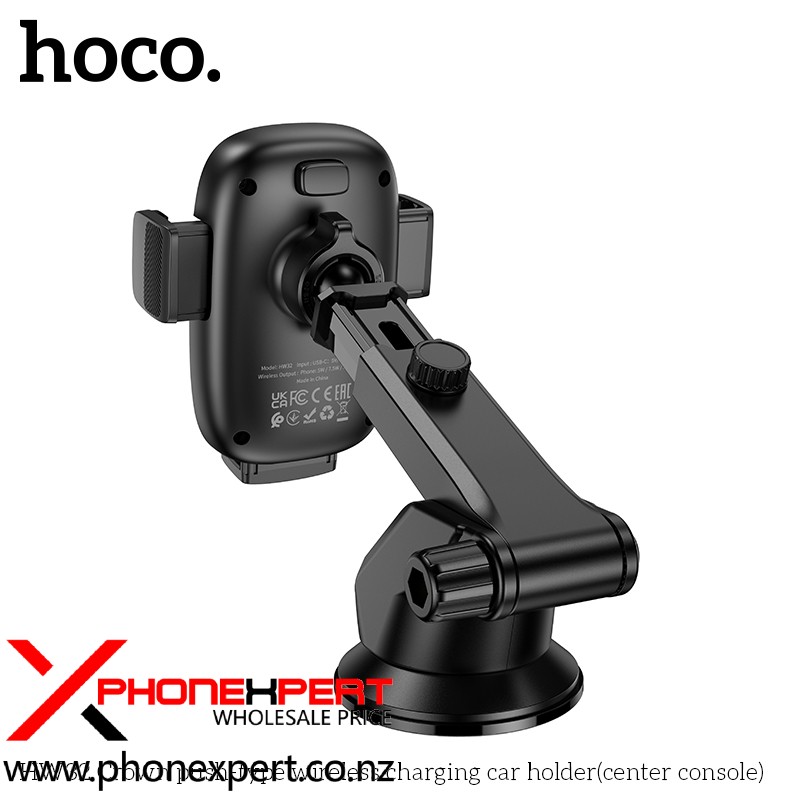 HOCO HW32 Car Wireless Fast Charging Phone Holder - Image 5