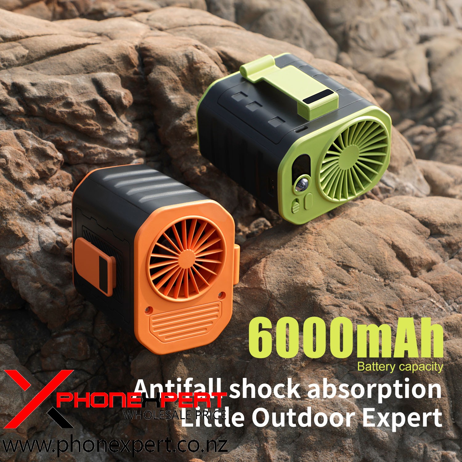 Outdoor Waist Powerbank Portable Fan - Image 9