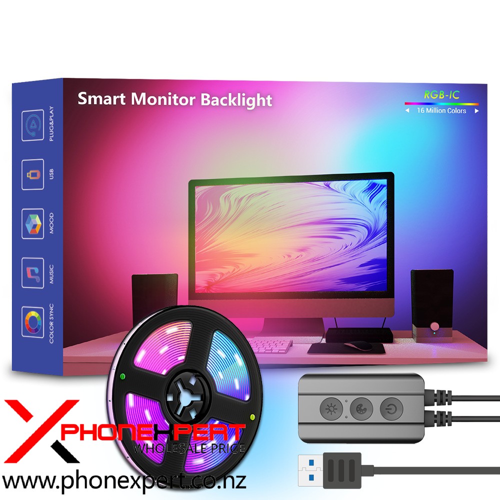 PC Sync Monitor Gaming LED Strip Lights - Image 3