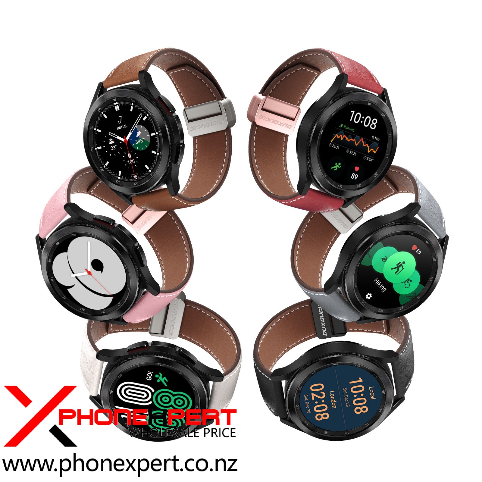 DUX DUCIS YA Genuine Leather SAMSUNG 47MM Watch Strap - Image 2