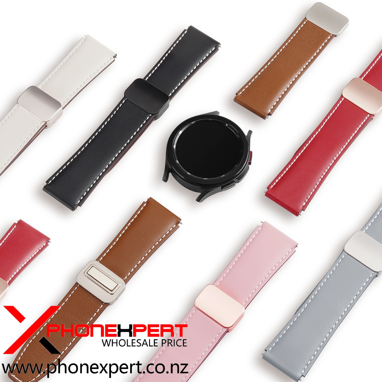 DUX DUCIS YA Genuine Leather SAMSUNG 47MM Watch Strap - Image 10