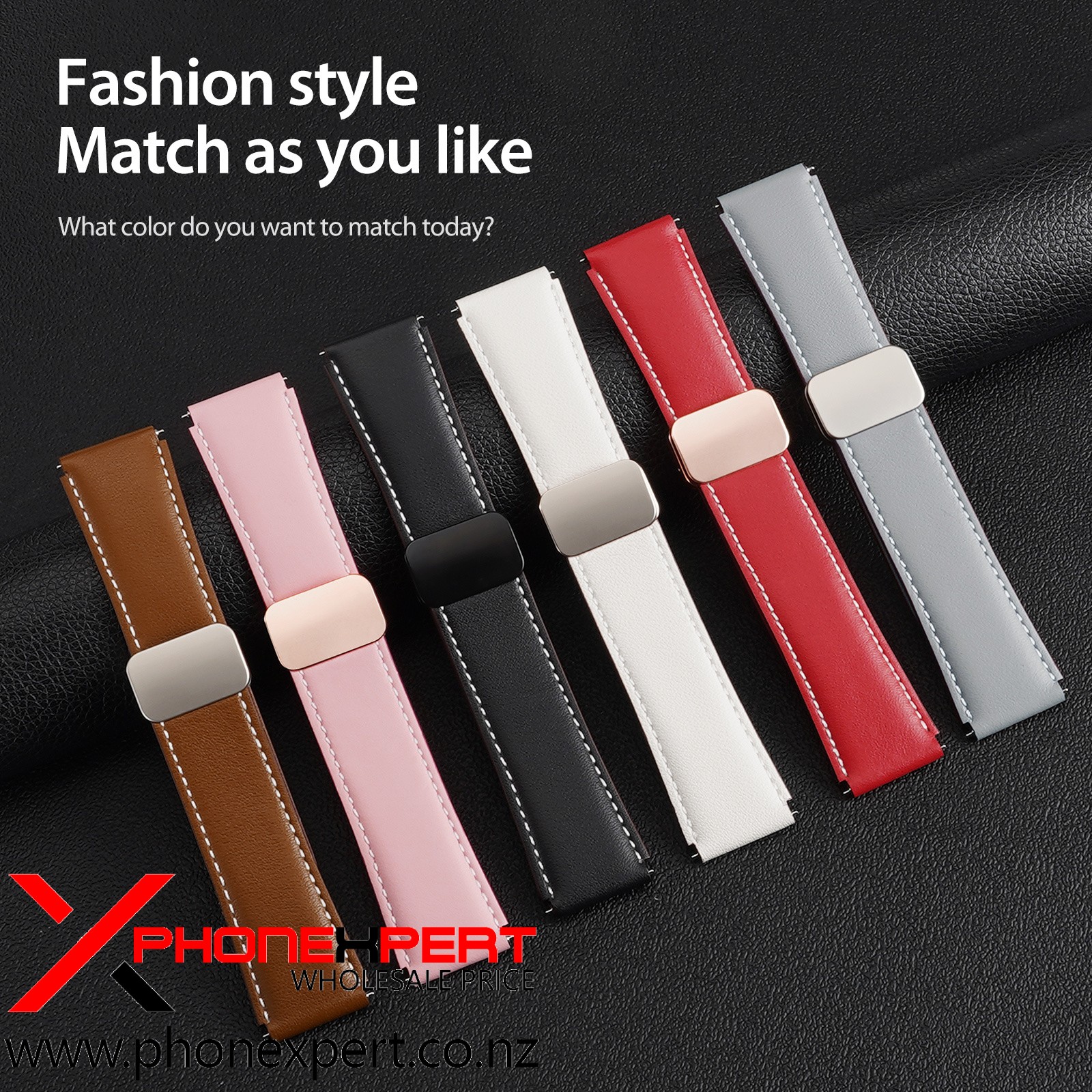 DUX DUCIS YA Genuine Leather SAMSUNG 47MM Watch Strap - Image 6