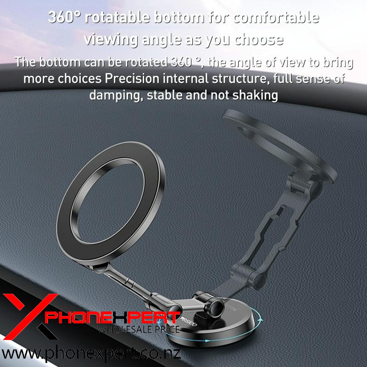 YESIDO C203 Dash Desktop Magsafe Phone Holder - Image 9