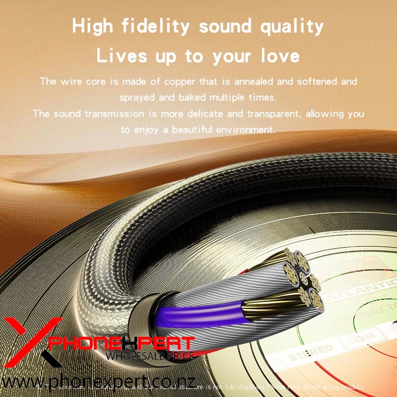 YESIDO YAU42 Alloy Nylon Cable USB Type-C To 3.5mm Aux Male Audio Adapter - Image 3