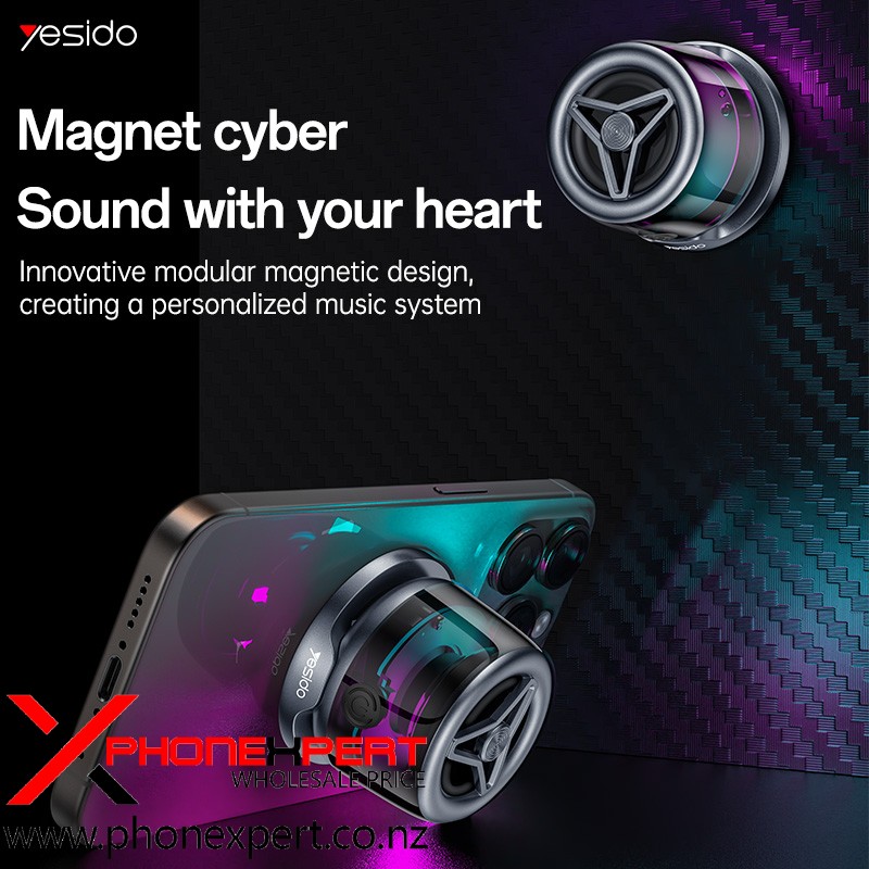 YESIDO YSW32 3W Magnetic Mini TWS Bluetooth Speaker - Image 6