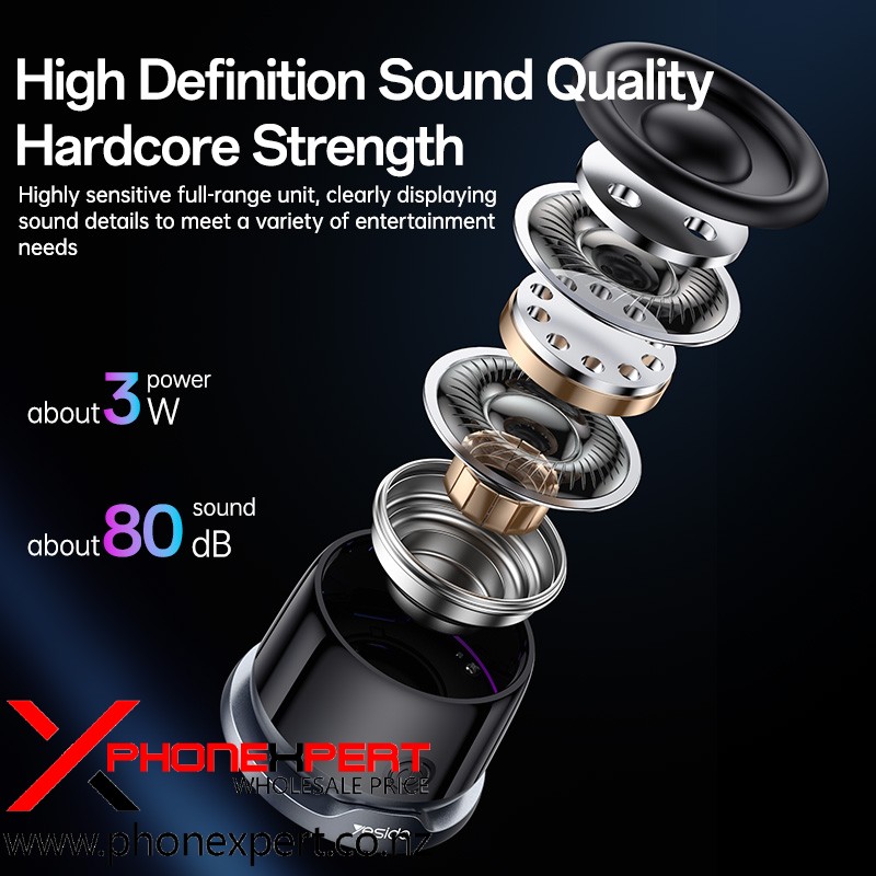 YESIDO YSW32 3W Magnetic Mini TWS Bluetooth Speaker - Image 3