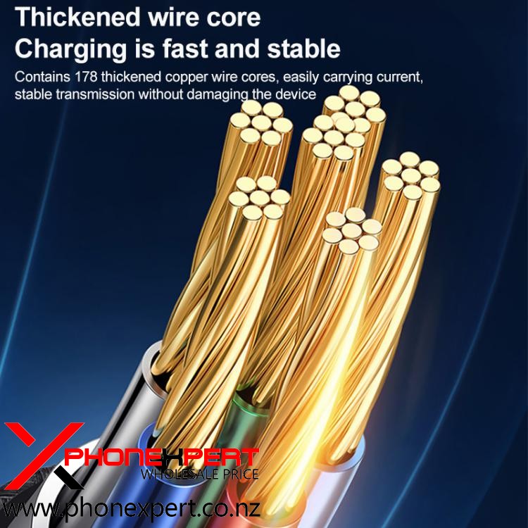 Yesido CA92 100W 5A USB-C / Type-C to Dual Type-C 2 in 1 Charging Cable - Image 6