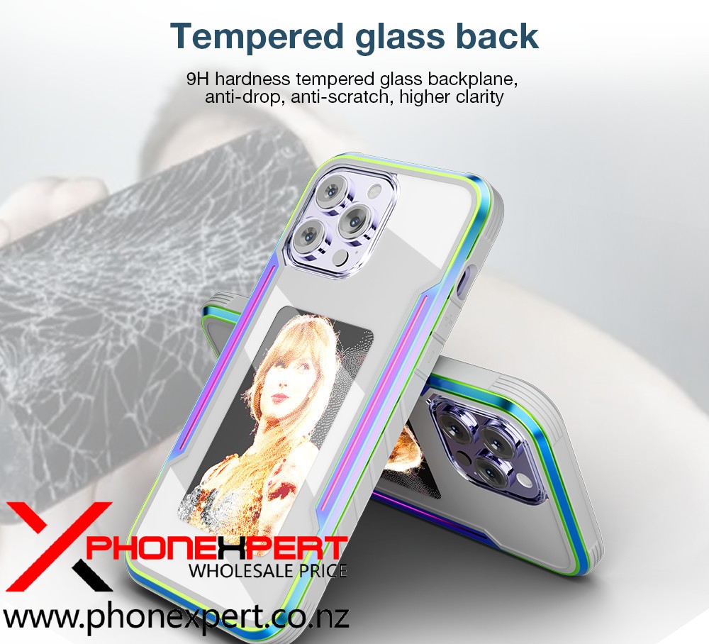 iPhone 16 Tough Metal Smart Ink Screen Projection Case - Image 27