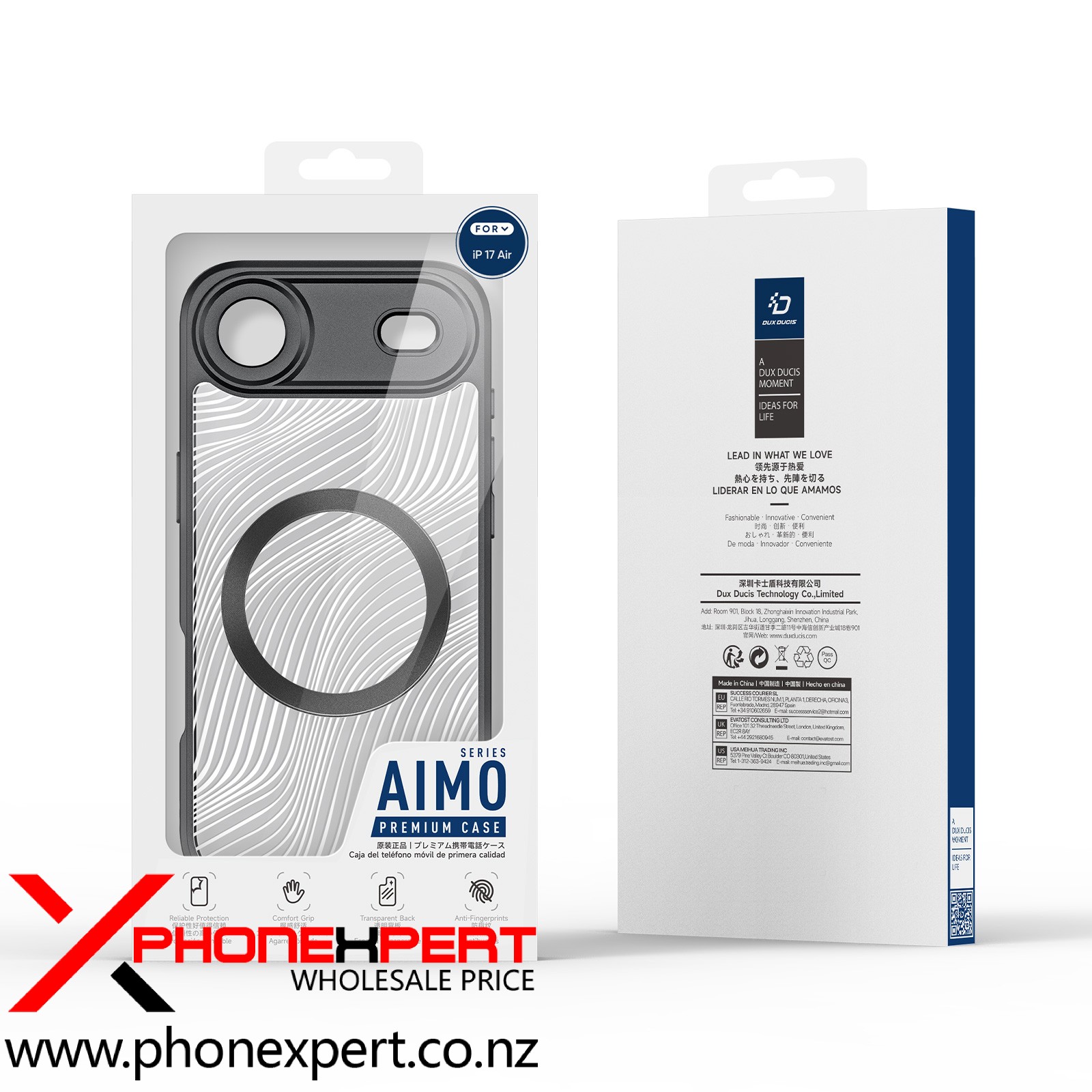 iPhone 17 Air DUX Aimo Mag Series Back Cover - Image 2