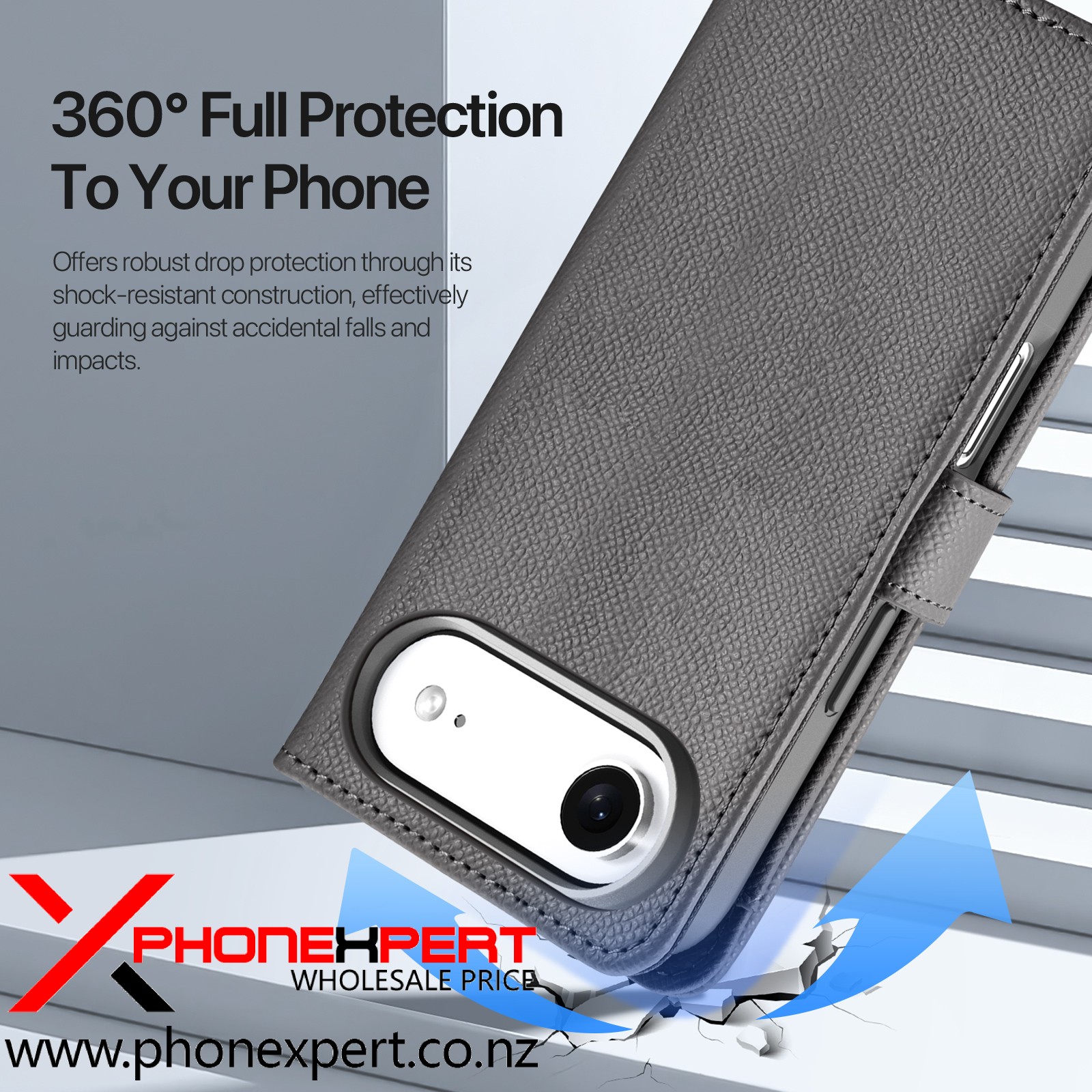 iPhone 17 Air DUX Detachable Geniune Leather Case - Image 11