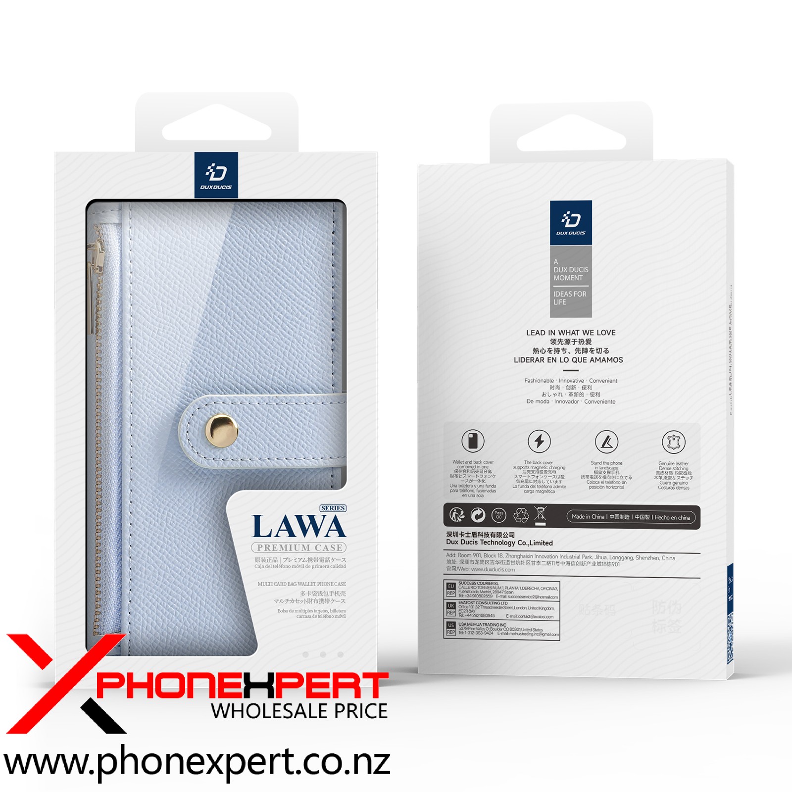 iPhone 17 Air DUX Detachable Geniune Leather Case - Image 13