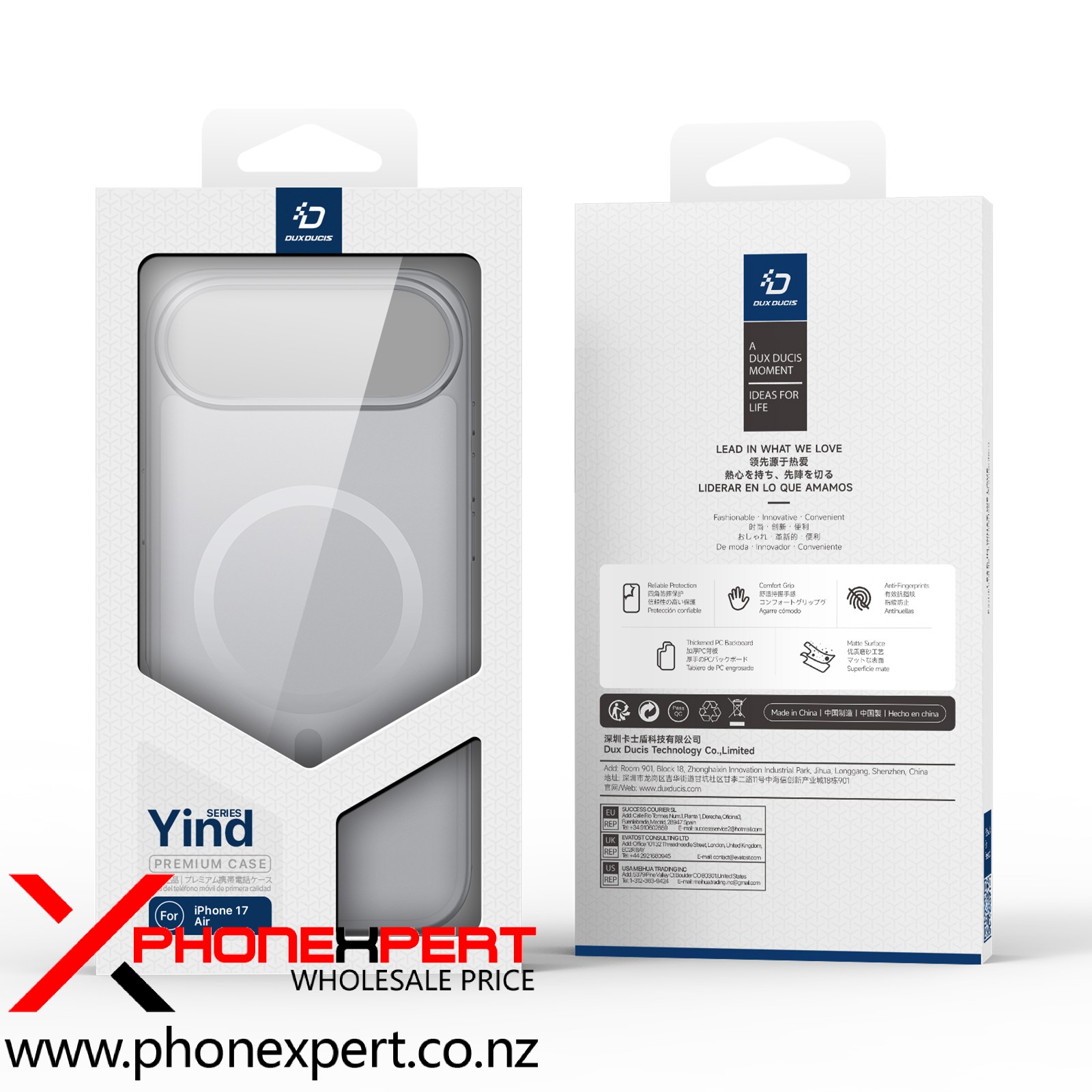 iPhone 17 Air DUX YIND Magsafe Matte Cover - Image 3