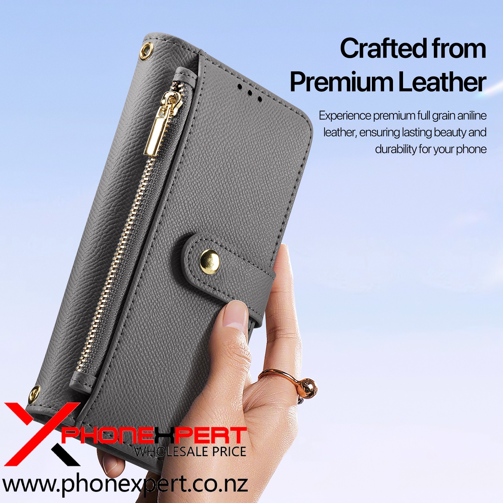 iPhone 17 Pro DUX Detachable Geniune Leather Case - Image 10