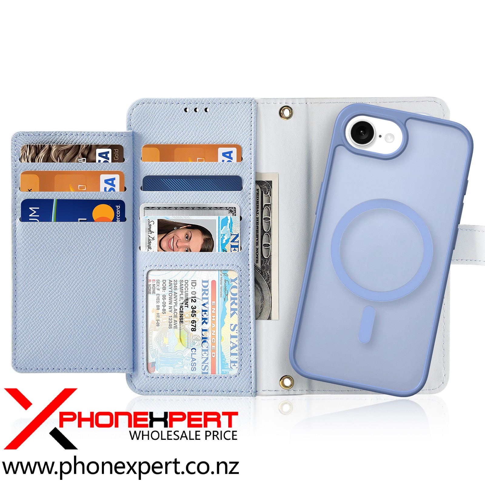 iPhone 16 E Dux Dusic Lawa Detachable Wallet Case - Image 3