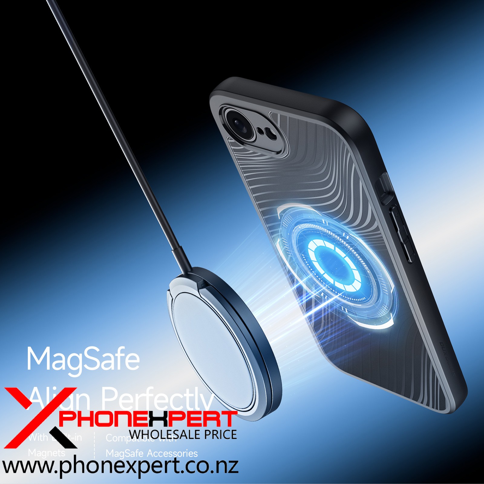 iPhone 16 E 2025 Magsafe AIMO Dux Dusic Back Cover - Image 4
