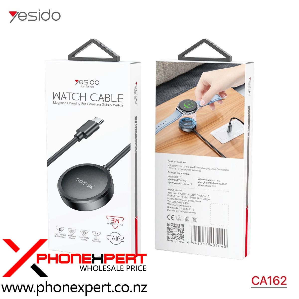 Yesido CA162 Magnetic Charging for Samsung Galaxy Watch