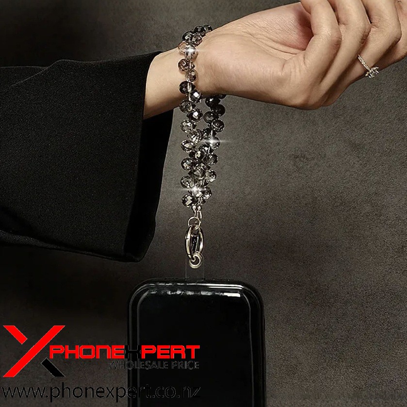 Lanyard Wrist Fashion Beads Phone Strap Band - Image 3