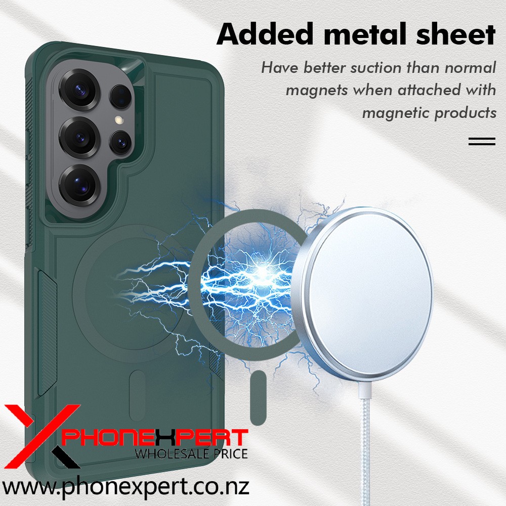 SAMSUNG S26 Ultra Magsafe Double Layers Tough Case - Image 7
