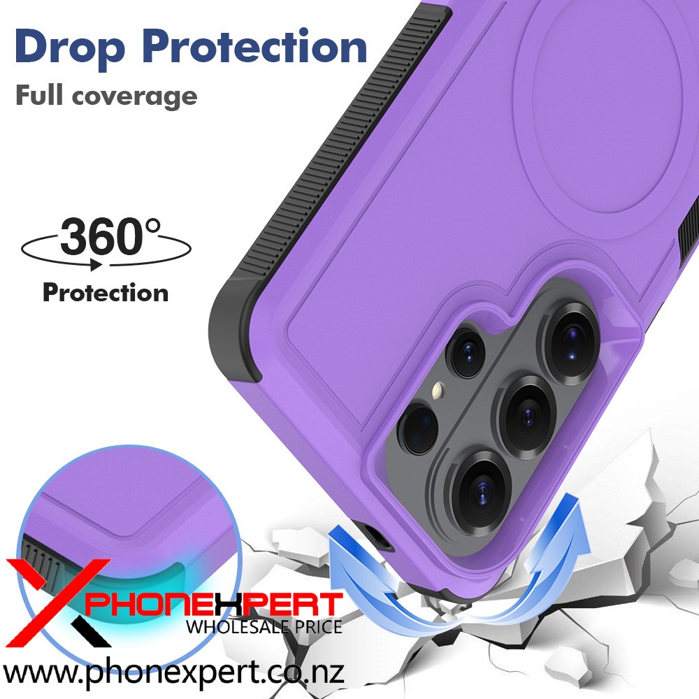 SAMSUNG S26 Ultra Magsafe Double Layers Tough Case - Image 4