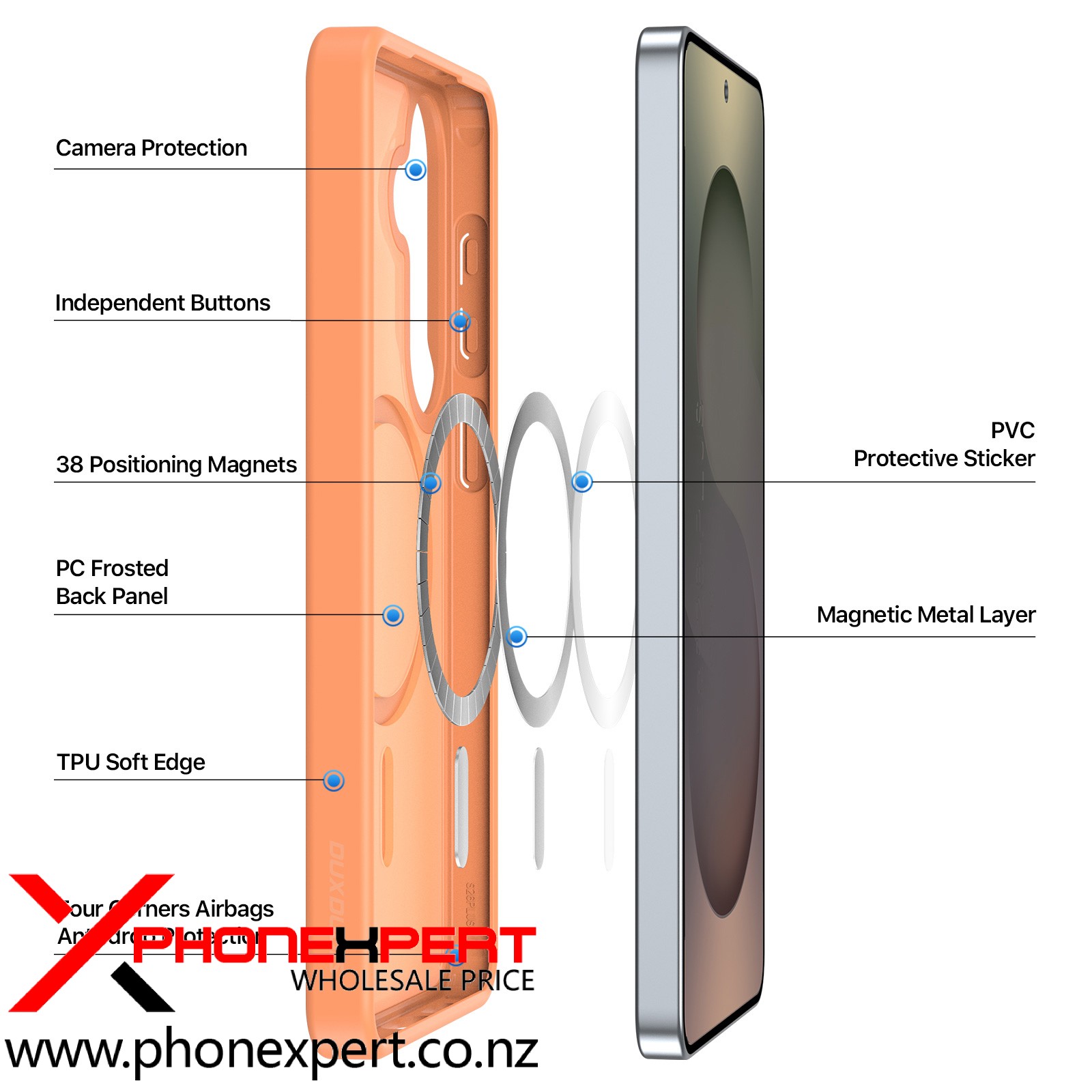 SAMSUNG S26 Plus DUX DUCIS YIND Magsafe Back Cover - Image 9